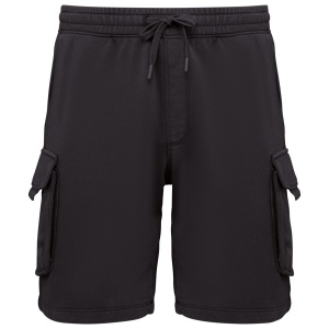 MEN’S FRENCH TERRY WASHED EFFECT CARGO SHORTS - Img 3