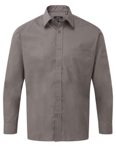MEN'S LONG SLEEVE POPLIN SHIRT - Img 7