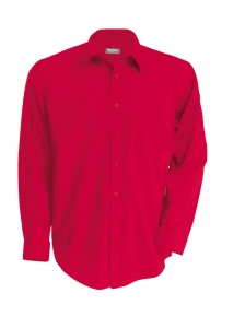 MEN'S LONG-SLEEVED COTTON POPLIN SHIRT - Img 5