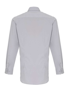 MEN'S STRETCH-FIT COTTON POPLIN LONG SLEEVE SHIRT - Img 12