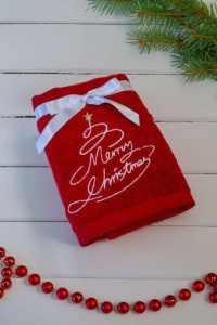 OLIMA CHRISTMAS TOWEL - MERRY CHRISTMAS - Img 2
