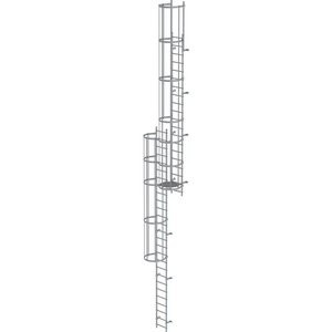 SCARA DE ACCES / EVACUARE / INCENDIU, ALUMINIU, DIN 14094-1, 11,76m
