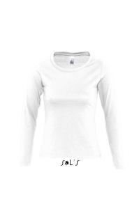 SOL'S MAJESTIC - WOMEN'S ROUND COLLAR LONG SLEEVE T-SHIRT - Img 2