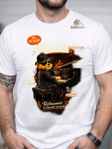 Tricou personalizat - pianist - Img 2