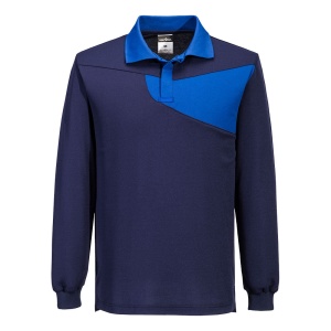 Tricou Polo Cotton Comfort cu Maneci Lungi - Img 2