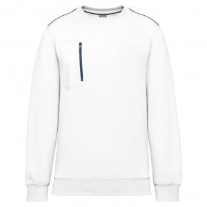UNISEX DAYTODAY CONTRASTING POCKET SWEATSHIRT - Img 1