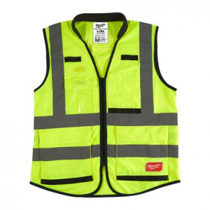 VESTĂ DE ÎNALTĂ VIZIBILITATE PREMIUM - Img 1