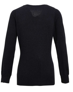 WOMEN'S KNITTED V-NECK SWEATER - Img 4