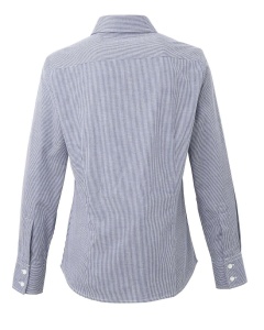 WOMEN'S LONG SLEEVE GINGHAM MICROCHECK SHIRT - Img 7