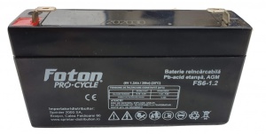 Acumulator VRLA Foton FS6-1.2Ah - Img 5