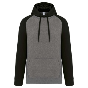 ADULT TWO-TONE HOODED SWEATSHIRT