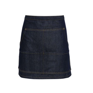 JEANS STITCH DENIM WAIST APRON - Img 2