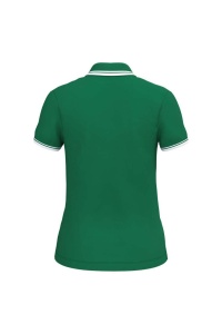 LADIE'S SHORT-SLEEVED POLOSHIRT WITH CONTRASTING PIPING - Img 42