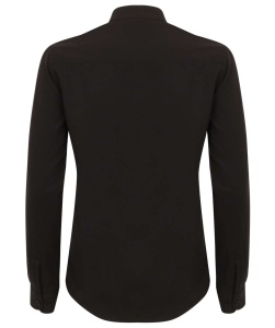 LADIES' MANDARIN SHIRT WITH ROLL-TAB SLEEVE - Img 4
