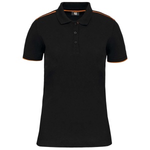 LADIES' SHORT-SLEEVED CONTRASTING DAYTODAY POLO SHIRT - Img 11