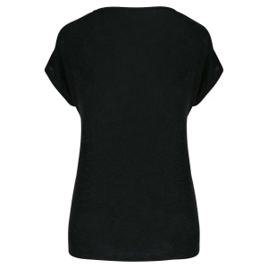 LADIES' V-NECK LINEN T-SHIRT - Img 3