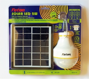 LED Solar 2W + panou fotovoltaic Foton 7001 - Img 4