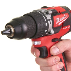 Masina de gaurit/insurubat cu percutie, 18V, 1x4Ah Li-Ion, 1x2Ah Li-Ion, 60 Nm, cutie plastic, tip M18CBLPD-422C - Img 3