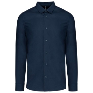 MEN’S LONG-SLEEVED COTTON POPLIN SHIRT - Img 4
