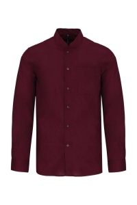 MEN'S LONG-SLEEVED MANDARIN COLLAR SHIRT - Img 5