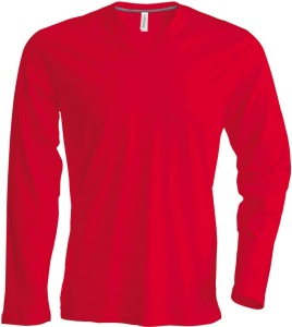 MEN'S LONG-SLEEVED V-NECK T-SHIRT - Img 4