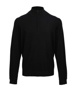 MEN'S QUARTER-ZIP KNITTED SWEATER - Img 2