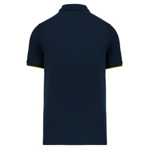 MEN'S SHORT-SLEEVED CONTRASTING DAYTODAY POLO SHIRT - Img 28