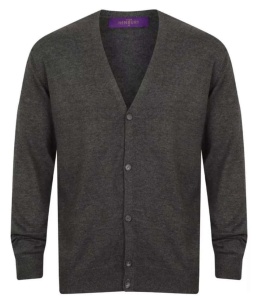 MEN'S V BUTTON CARDIGAN