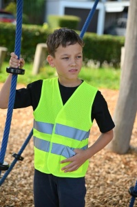 MESH SAFETY VEST FOR CHILDREN \"KORFU\"