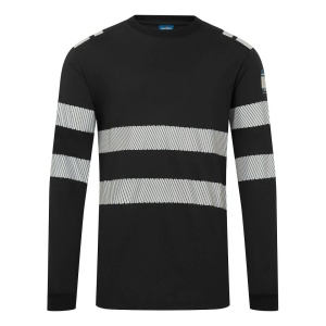 PW3 Modaflame Knit Hi-Vis FR Long Sleeve T-Shirt