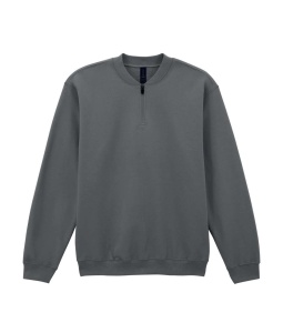 SOFTSTYLE MIDWEIGHT ADULT FLEECE 1/4 ZIP SWEATSHIRT - Img 6