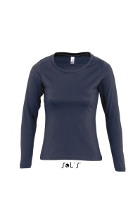 SOL'S MAJESTIC - WOMEN'S ROUND COLLAR LONG SLEEVE T-SHIRT - Img 3