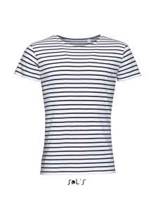 SOL'S MILES MEN - ROUND NECK STRIPED T-SHIRT - Img 1