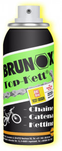 Solutie ungere si curatare lanturi Brunox Top-Kett 100ml - Img 1