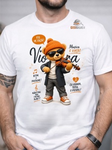 Tricou personalizat - vioara