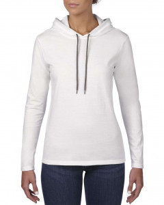 WOMEN’S LIGHTWEIGHT LONG SLEEVE HOODED TEE - Img 2
