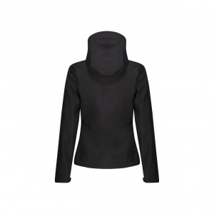 WOMEN'S VENTURER 3 LAYER HOODED PRINTABLE SOFTSHELL JACKET - Img 1