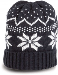 BEANIE WITH CHRISTMAS DESIGN - Img 2