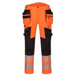 DX4 Hi -Vis Pantaloni cu buzunare detasabile