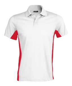 FLAG - SHORT-SLEEVED TWO-TONE POLO SHIRT - Img 4