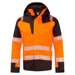 Jachetă de iarnă cu protecție ignifugă la riscuri multiple Modaflame Rain+ Hi-Vis PW3