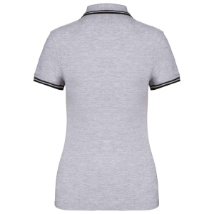 LADIE'S SHORT-SLEEVED POLOSHIRT WITH CONTRASTING PIPING - Img 30