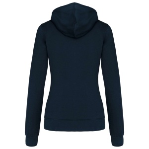 LADIES’ CONTRAST HOODED FULL ZIP SWEATSHIRT - Img 7