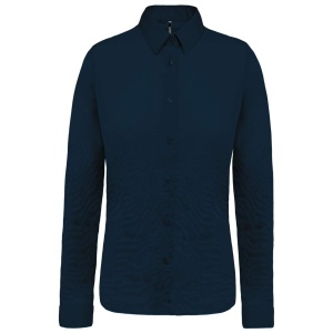 LADIES’ LONG-SLEEVED COTTON POPLIN SHIRT - Img 4