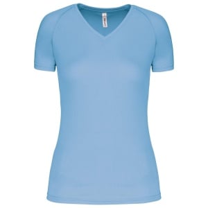 LADIES’ V-NECK SHORT SLEEVE SPORTS T-SHIRT - Img 23