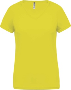 LADIES’ V-NECK SHORT SLEEVE SPORTS T-SHIRT - Img 4