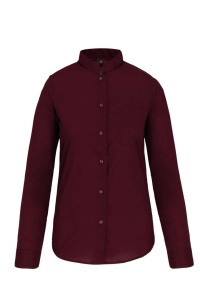 LADIES' LONG-SLEEVED MANDARIN COLLAR SHIRT - Img 5