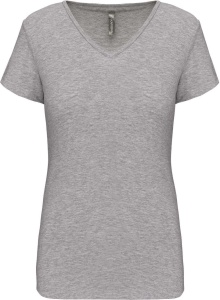 LADIES' SHORT-SLEEVED V-NECK T-SHIRT - Img 4