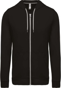 LIGHTWEIGHT COTTON HOODED SWEATSHIRT