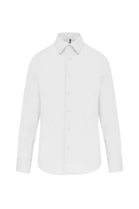 LONG-SLEEVED COTTON/ELASTANE SHIRT - Img 7